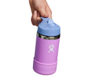 Stainless Steel Straw Lid Water Bottle - 12oz