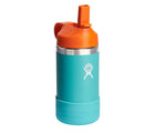 Stainless Steel Straw Lid Water Bottle - 12oz