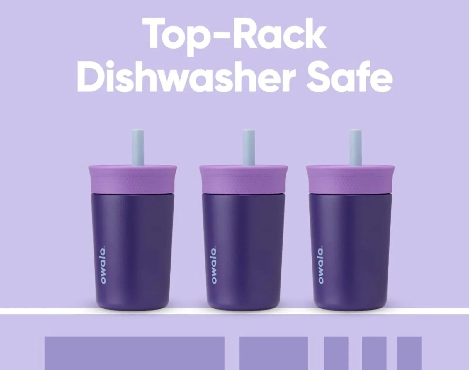 Owala Stainless Steel Tumbler - 12oz for Toddler & Kids | Ten Little