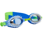 Bling2o Tiger Shark Goggles - Blue/Green. Available from www.tenlittle.com