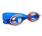 Bling2o Tiger Shark Goggles - Blue/Red. Available from www.tenlittle.com