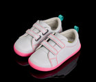 Side and top view of Ten Little Everyday Original - Neon Glow - Neon Pink. Available at www.tenlittle.com