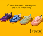 Side view and materials of Ten Little Retro Suede Sneakers - Assorted Colors. Available at www.tenlittle.com