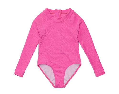 One Piece UPF 50+ Swimsuit - Pink