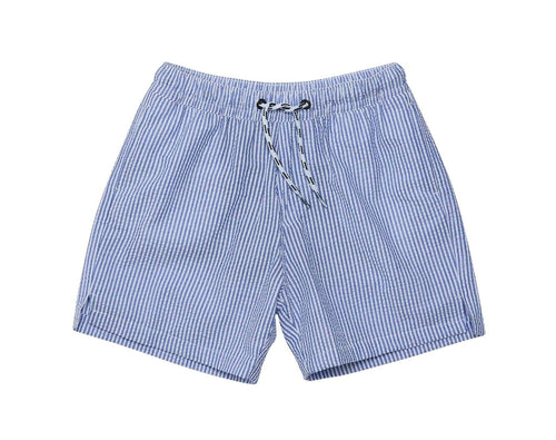 UPF 50+ Swim Shorts - Blue Stripes