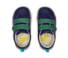 Top view of Ten Little Everyday Original X2 - Navy/Green. Available at www.tenlittle.com