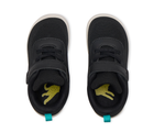Top view of Ten Little DuoKnit Sneakers - Night Black. Available at www.tenlittle.com