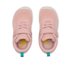 Top view of Ten Little DuoKnit Sneakers - Powder Pink. Available at www.tenlittle.com