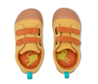 Top view of Ten Little Eco Corduroy Sneakers - Yellow / Orange. Available at www.tenlittle.com