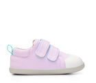 Side view of Ten Little First Walkers - Lavender Purple. Available at www.tenlittle.com