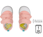 Top view of APMA and Peta-approved Ten Little First Walkers - Rose Pink. Available at www.tenlittle.com