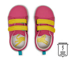 Limited Edition Everyday Original x2 in Pink and Yellow toddler kid shoes. APMA approved. Available at www.tenlittle.com