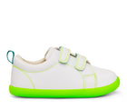 Side view of Ten Little Everyday Original - Neon Glow - Neon Green. Available at www.tenlittle.com