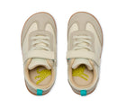 Top view of Ten Little Retro Suede Sneakers - Retro Beige. Available at www.tenlittle.com