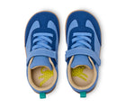 Top view of Ten Little Retro Suede Sneakers - Retro Blue. Available at www.tenlittle.com