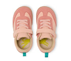 Top view of Ten Little Retro Suede Sneakers - Retro Pink. Available at www.tenlittle.com