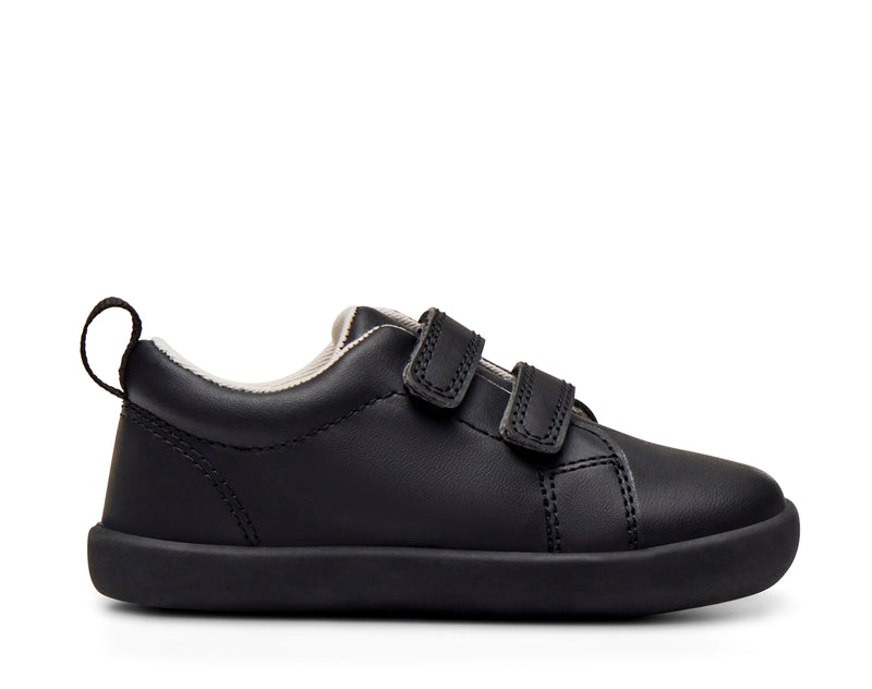 Side view of Ten Little Everyday Original - All Black. Available at www.tenlittle.com