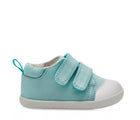 Side view of Ten Little First Walkers - Ocean Blue. Available at www.tenlittle.com