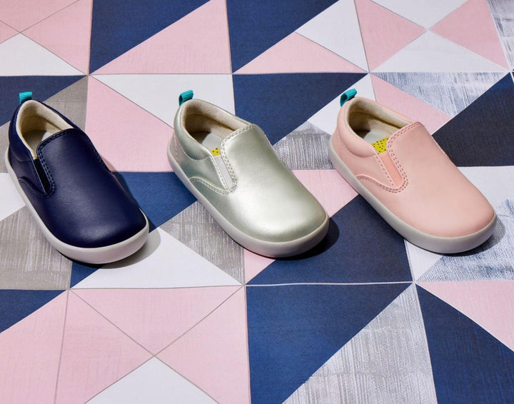 Top and side view of Ten Little Slip-On Sneakers - Assorted Colors. Available at www.tenlittle.com