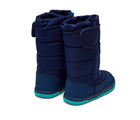 Back view of Ten Little Snow Boots - Navy Blue. Available at www.tenlittle.com