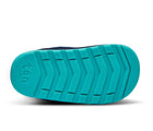 Bottom outsole traction view of Ten Little Snow Boots - Navy Blue. Available at www.tenlittle.com