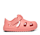 Side view of Ten Little Splash Sandals 2 - Pink Lemonade. Available at www.tenlittle.com