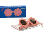 Babiators Flower Sunglasses with packaging and case. Available from www.tenlittle.com