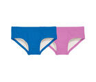 Primary Bikini Bottoms - 2 Pack - Blueberry / Lilac. Available at www.tenlittle.com