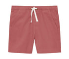 Front view of Primary Chino Drawstring Shorts - Clay. Available at www.tenlittle.com