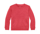 Primary - Fleece Crew Sweatshirt - Heather Cherry - Available at www.tenlittle.com