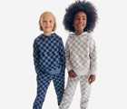 Fleece Sweatpants - Checks