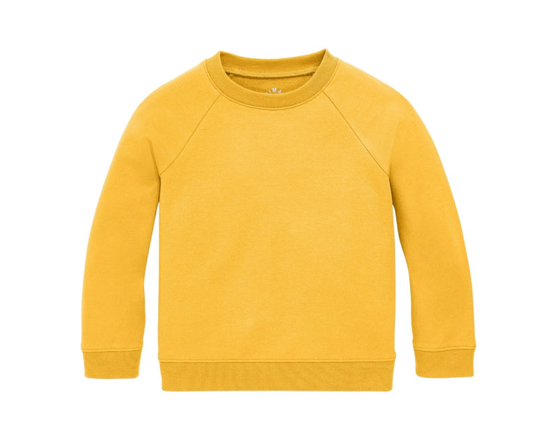 Primary - French Terry Sweatshirt - Sunflower - Available at www.tenlittle.com