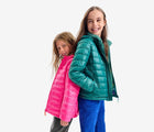 Kids wearing Primary - Lightweight Puffer Jacket - Assorted Colors - Available at www.tenlittle.com