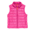 Primary - Lightweight Puffer Vest - Fuchsia - Available at www.tenlittle.com