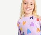 Long Sleeve Cotton Dress - Prints