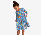 Long Sleeve Pocket Dress - Garden Party