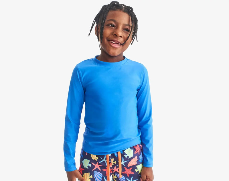 Primary Long Sleeve Rash Guard for Toddler & Kids | Ten Little
