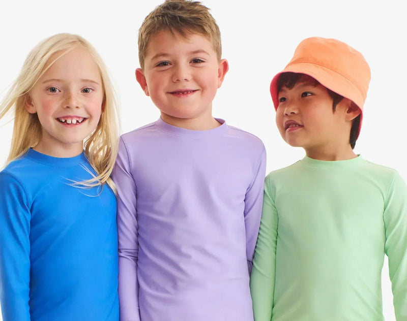 Primary Long Sleeve Rash Guard for Toddler & Kids | Ten Little