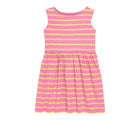 Primary Recess Dress - Taffy / Daffodil Stripe. Available at www.tenlittle.com