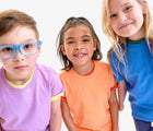 Kids wearing Primary Short Sleeve Classic Tee in Assorted Colors - 3 Pack. Available at www.tenlittle.com