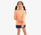 Child wearing Primary Running Shorts - Navy. Available at www.tenlittle.com