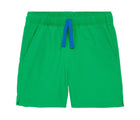 Primary StayCool Stretch Shorts - Green Apple. Available at www.tenlittle.com