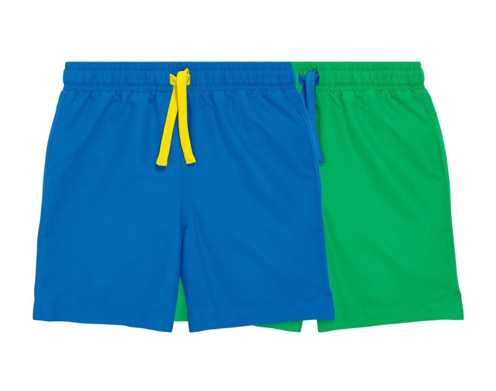 【U LAN】Trunk Punching Label Shorts ten-little-kids-wear-primary-
