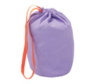 Drawstring bag of Primary - Windbreaker - Iris - Available at www.tenlittle.com