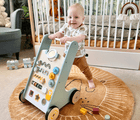 Child playing with Bigjigs Activity Walker. Available from www.tenlittle.com.