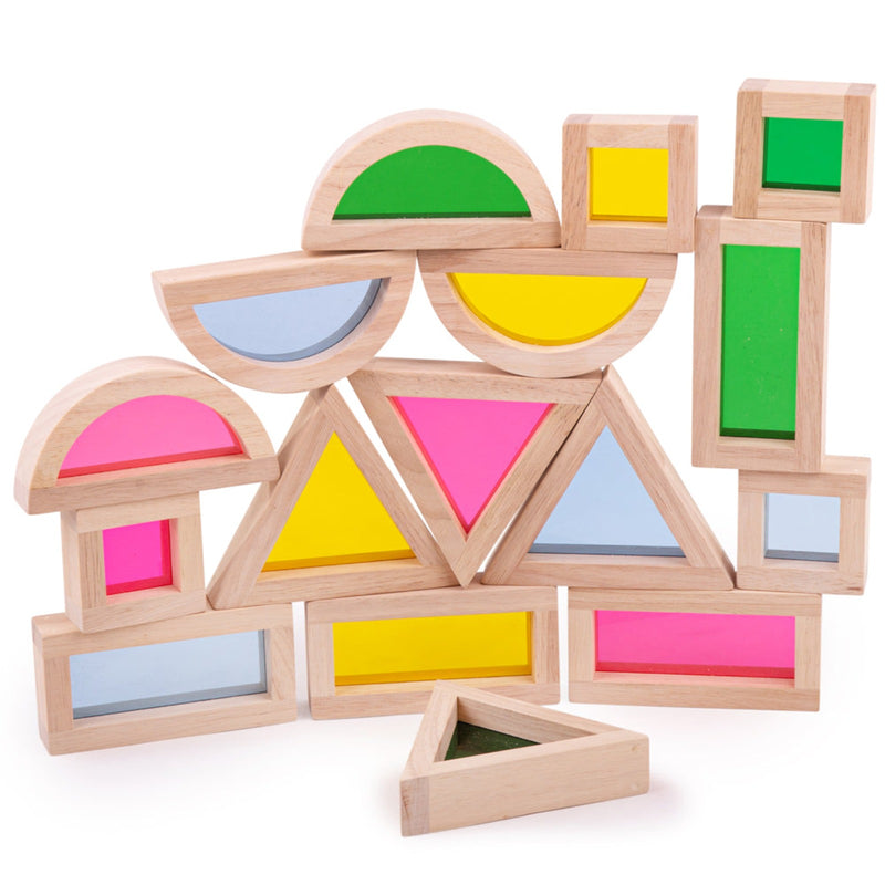 Bigjigs Natural Sensory Shapes. Available from www.tenlittle.com.