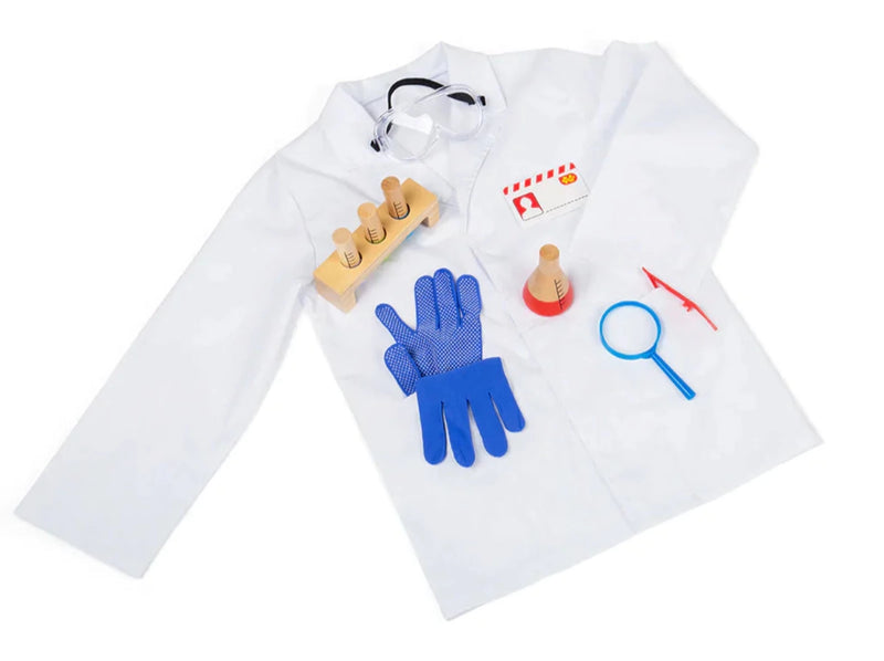 Bigjigs Scientist Costume. Available from www.tenlittle.com.