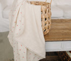 Bloomere Muslin Blanket Cherry - Available at www.tenlittle.com