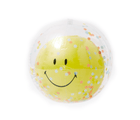 Sunnylife 3D Smiley Face Beach Ball with glitter