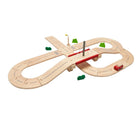 Wide angle of Plan Toys Road System - Available at www.tenlittle.com